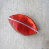 Broche in bladvorm